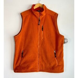 LL Bean Mens Polartec Fleece Vest XL Tall Outdoors 200 Trailwind